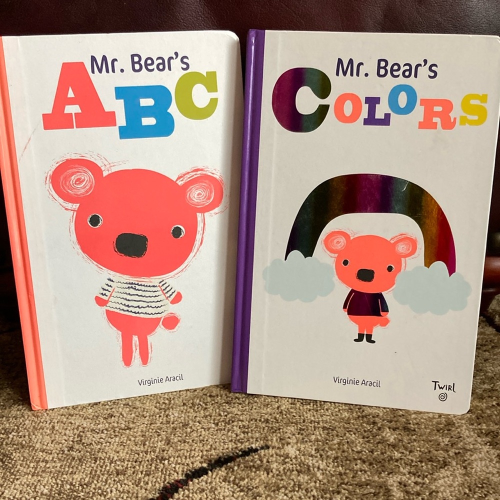 Mr. Bear’s Colors & ABC Books (set of 2)